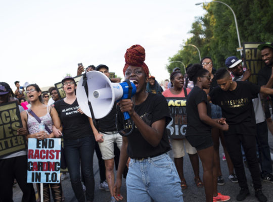 Nine Activists From Black Lives Matter Charged With Trespassing