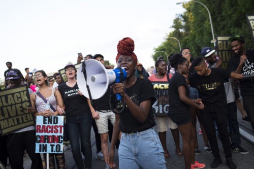 Nine Activists From Black Lives Matter Charged With Trespassing