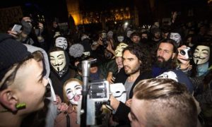 Protesters In Guy Fawkes Masks To Descend On Central London