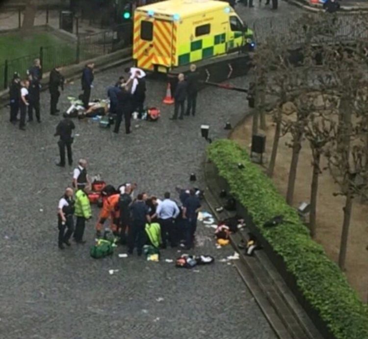 Policeman Stabbed and killed Near Parliament In Suspected Terror Attack