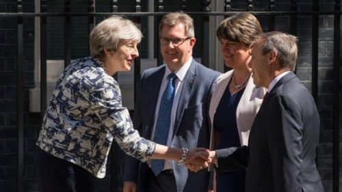 Conservative And DUP Formalise Their Agreement