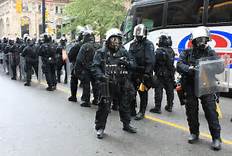 Police Clash With Protestors At G20 Summit