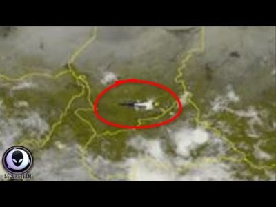 Ufo Spotted On Satellite Speeding Over Africa