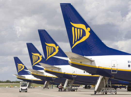 Rynair Cancels All Flights From Leeds Bradford Airport