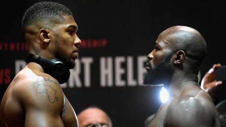Anthony Joshua Is Career Heaviest For Dangerous Takam Title Defence Fight