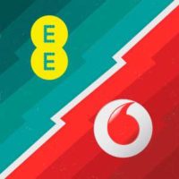 EE And Vodafone Celebrating Being Best UK Mobile Internet