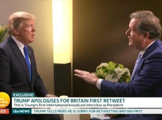 Trump’s Willingness To Apologize For Offensive Retweets Welcome