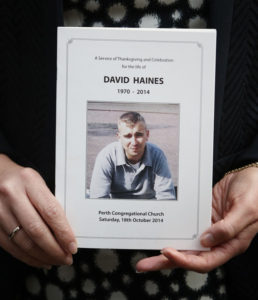 Image of David Haines, who was killed by terrorist.
