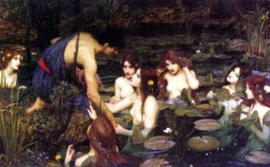 Waterhouse Hylas and the Nymphs Manchester Art Gallery 1896