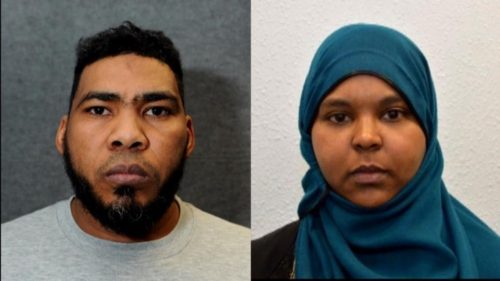 The Evil Faces Of Couple Jailed For Foiled Uk Terror Plot