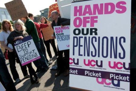University Students React To Union Strike Over Pension Scheme