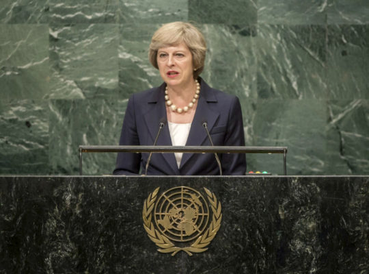 Theresa May’s Strong Condemnation Of Barbaric Chemical Attack