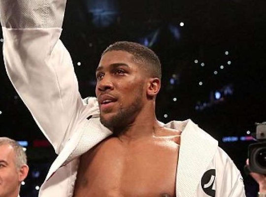Anthony Joshua Tells How he Traded Party Life For Boxing Success