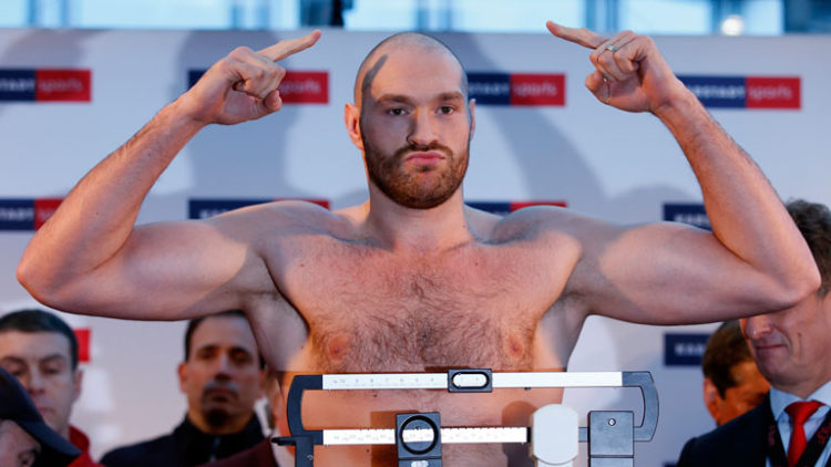 Tyson Fury’s Weight Loss Highlights Serious Come Back Plans