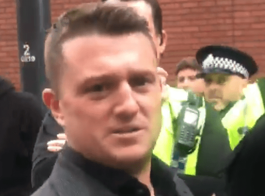 Former EDF Founder Tommy Robinson Jailed For Contempt Of Court
