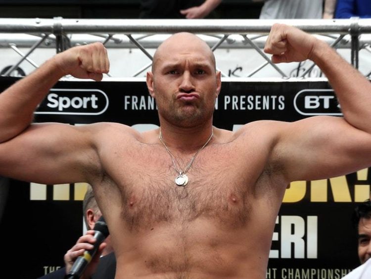Tyson Fury Says He Is Fighting For Mental Health Victims