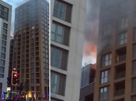 The Two Errie Tower Block Fires On Greenfell Anniversary
