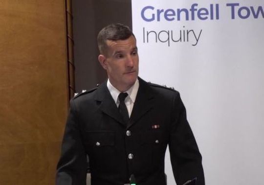 Greenfell Fire Brigade Commander Admits Failing To Make  Check