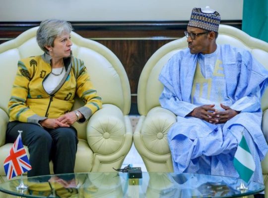 Theresa May To Boost Commercial Ties Between Uk And Nigeria