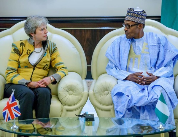 Theresa May To Boost Commercial Ties Between Uk And Nigeria
