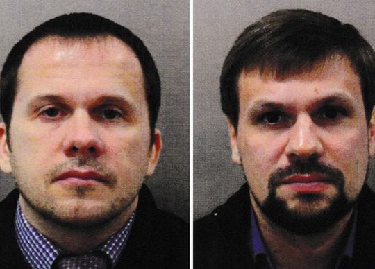 Russian Nationals Named And Charged Over Novichok Poisoning
