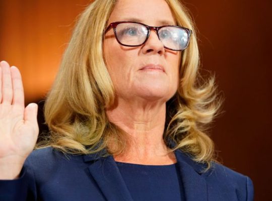 Terrified Ford Says Kavanaugh Tried To Grind Her And Cover Her Mouth