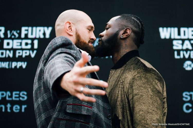 Crazy Fury Vows To Make Wilder Quit Like A Bum