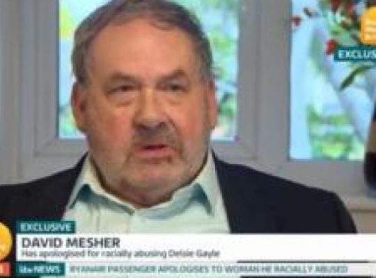 Racist Clown David Mesher’s Lie That His Rant Was Just A Temper