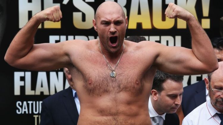 Tyson Fury Starts 2019 A Heavyweight Favourite With The Fans