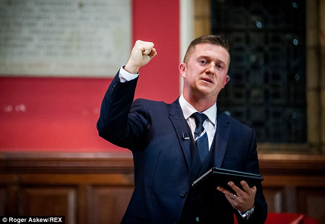Tommy Robinson  Ban From Paypal Over Intolerant Speech