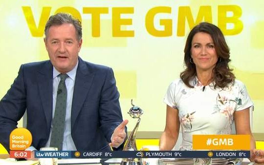 Piers Morgan And Reid Under Fire For Promise To Present Show Drunk