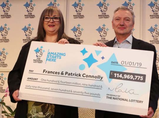 New Year’s Day £115m Euro Lottery Winner Will Show Love To 50 People