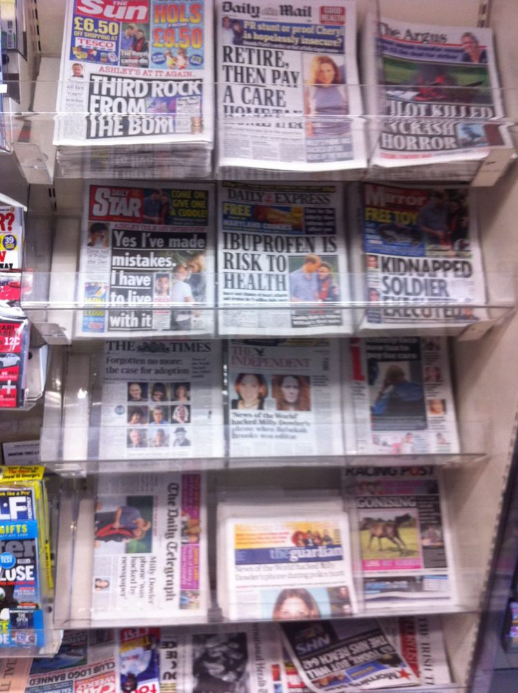 British Press Believed To Prioritise Sale Of Papers Over Integrity