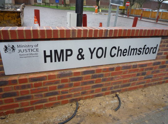 Chelmsford Prison One Of UK ‘s Most Dangerous And Violent Jails