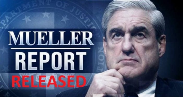 U.S Attorney Barr Releases Mueller Report That Vindicates Trump