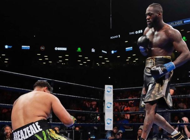 Wilder Unleashes Anointed Knock Out Power In demolishing Breazeale