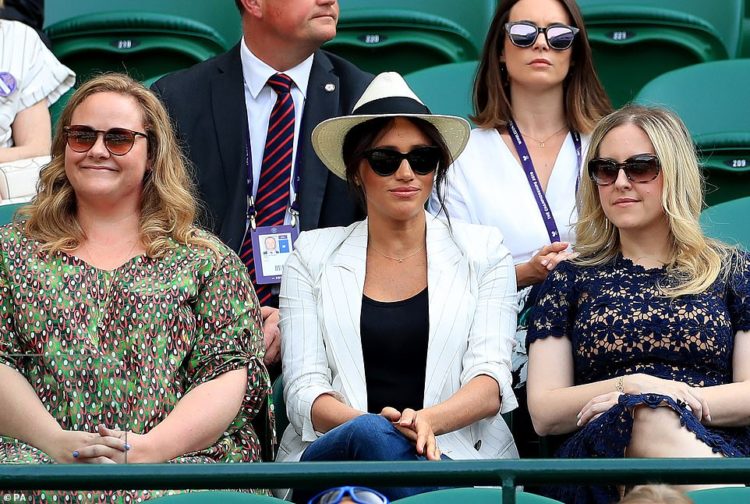 Meghan Markle Makes Surprise Appearance At Wimbledon To Support Williams