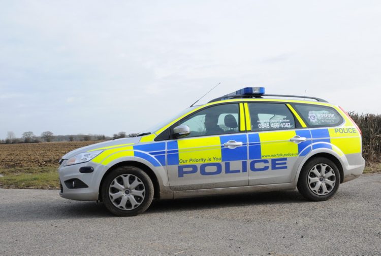 Officers Hospitalised As Norfolk Police Cars Crash Into Each Other