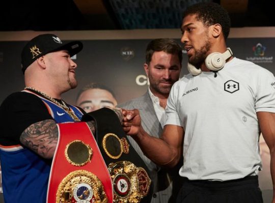 Anthony Joshua Insists Fire In His Belly Is Still Burning