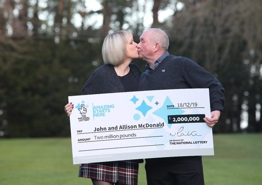 Lottery Couple’s Unbelievable New Year’s Great News
