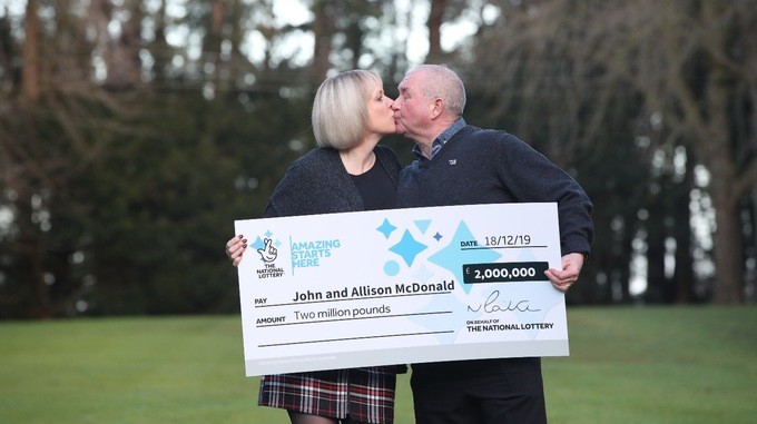Lottery Couple’s Unbelievable New Year’s Great News