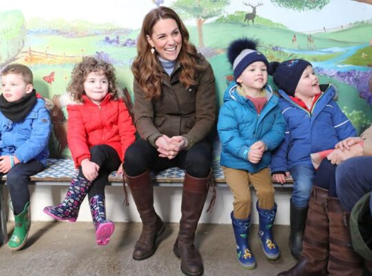 Dutchess Of Cambridge In Belfast To Promote Development Of Children Under Five