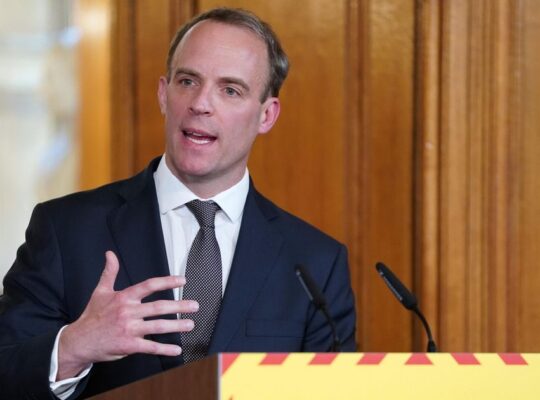 Dominic Raab Confirms Lockdown Wont Be Lifted This Week