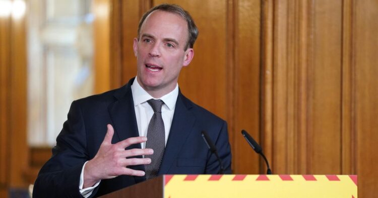 Dominic Raab Confirms Lockdown Wont Be Lifted This Week