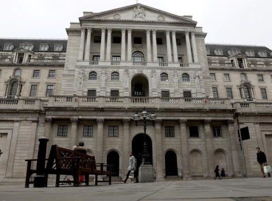 Bank Of England To Unveil Big UK Stimulus To Address Recession