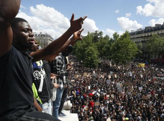 French Capital Stages Its Own Rally Against Police Brutality