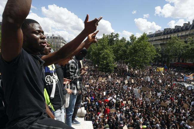 French Capital Stages Its Own Rally Against Police Brutality