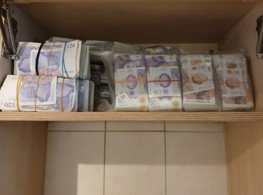 Merseyside Police Find £200,000 Cash In Class A Drug Bust