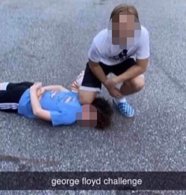 Why Group Of Silly White U.S Teen Students Shared  Racist Enactments Of George Floyd Challenge