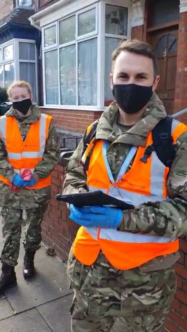 Choice Of Soldiers In Door To Knocking For Covid-19 Testing Was Also Economic Decision